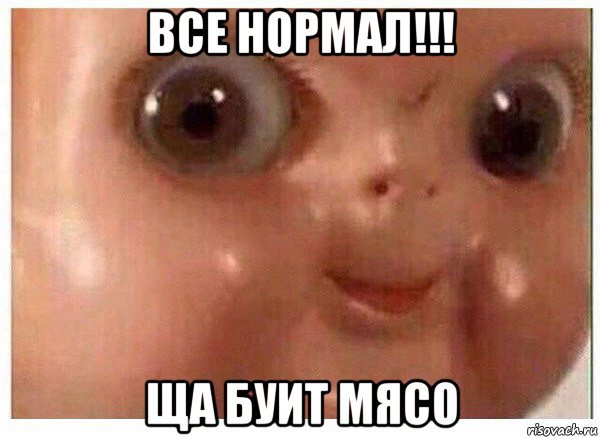 все нормал!!! ща буит мясо, Мем Ща буит мясо