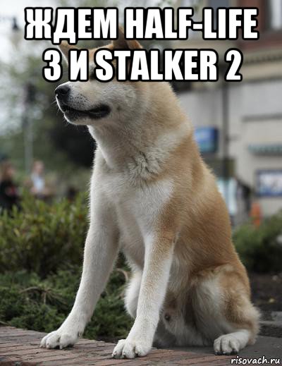 ждем half-life 3 и stalker 2 