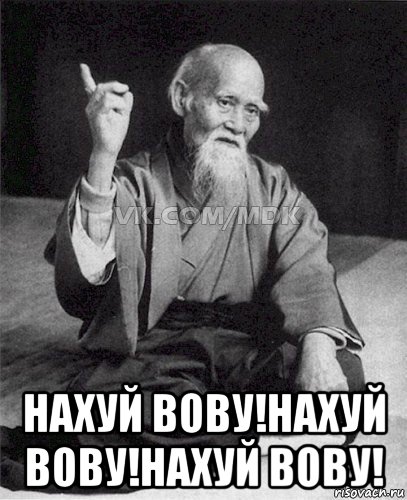  нахуй вову!нахуй вову!нахуй вову!, Мем конфуций