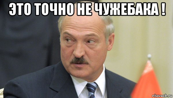 это точно не чужебака ! , Мем Лукашенко