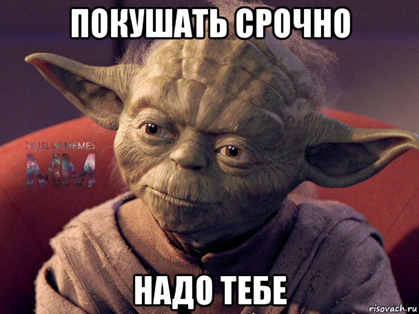 покушать срочно надо тебе