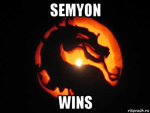 semyon wins