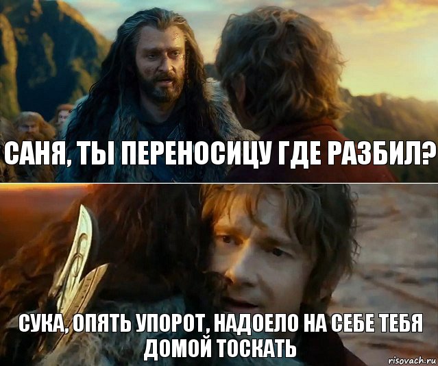 саня, ты переносицу где разбил? сука, опять упорот, надоело на себе тебя домой тоскать, Комикс Я никогда еще так не ошибался