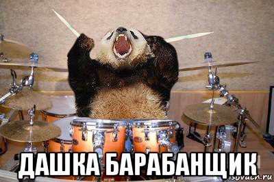  дашка барабанщик, Мем Панда-барабанщик