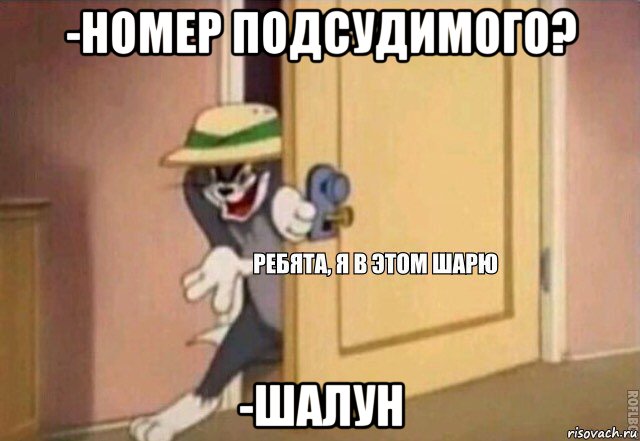 -номер подсудимого? -шалун, Мем    Ребята я в этом шарю