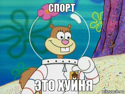 спорт это хуйня, Комикс сэнди