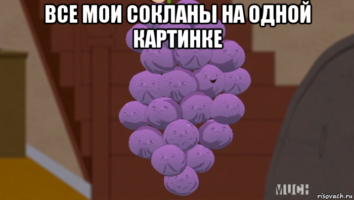 все мои сокланы на одной картинке 