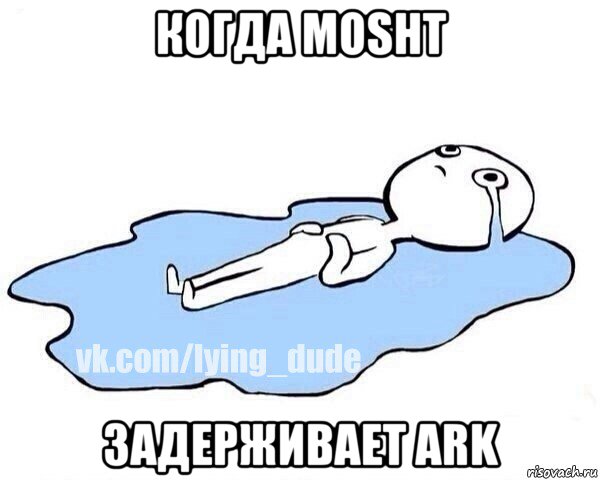 когда mosht задерживает ark, Мем Этот момент когда