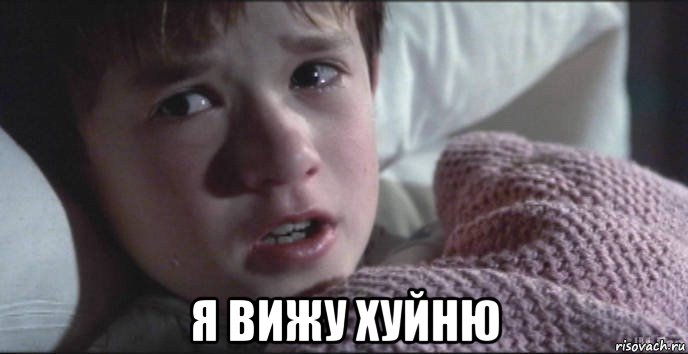  я вижу хуйню