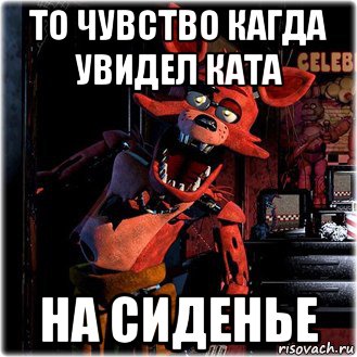 то чувство кагда увидел ката на сиденье