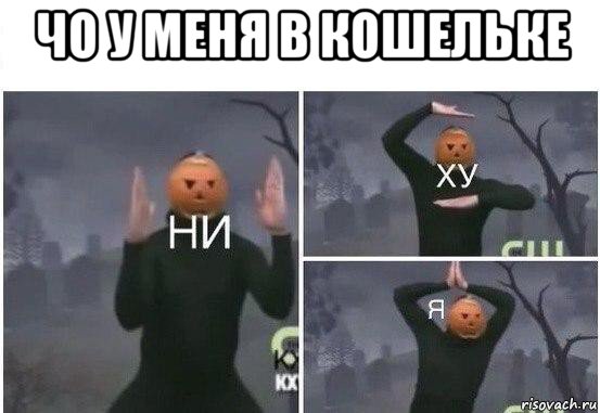 чо у меня в кошельке , Мем  Ни ху Я