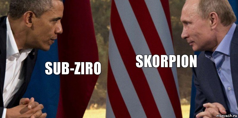 Sub-Ziro Skorpion, Комикс  Обама против Путина