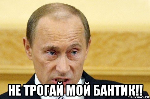  не трогай мой бантик!!, Мем путин