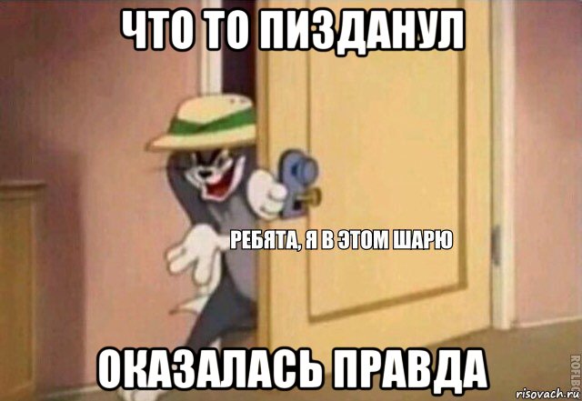 что то пизданул оказалась правда, Мем    Ребята я в этом шарю