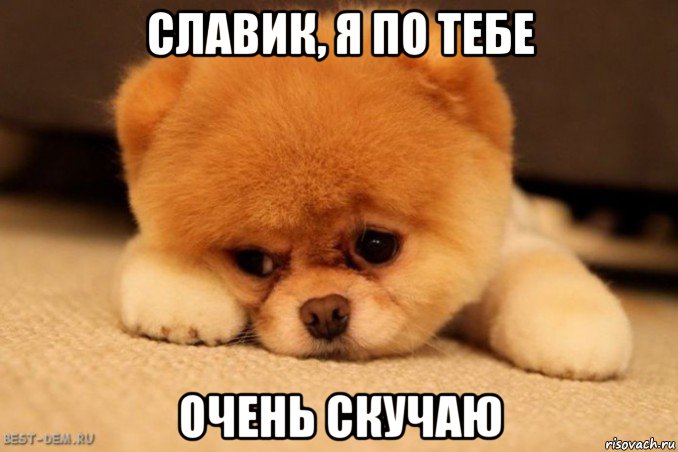 славик, я по тебе очень скучаю