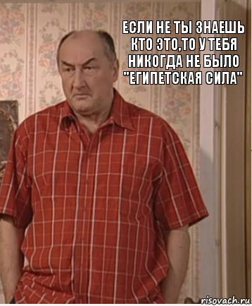 Если не ты знаешь кто это,то у тебя никогда не было "Египетская сила", Комикс Николай Петрович Воронин