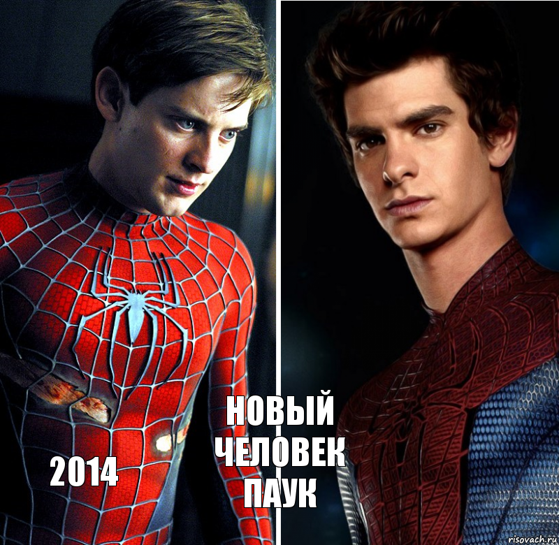 новый человек паук  2014, Комикс Человек паук новый и старый