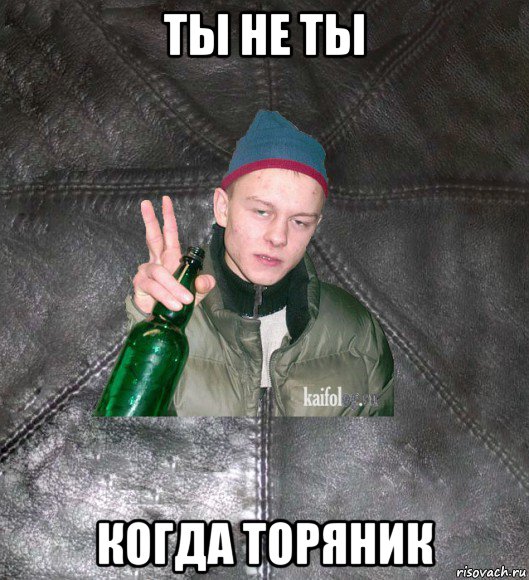 ты не ты когда торяник