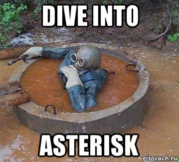 dive into asterisk