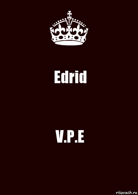 Edrid V.P.E