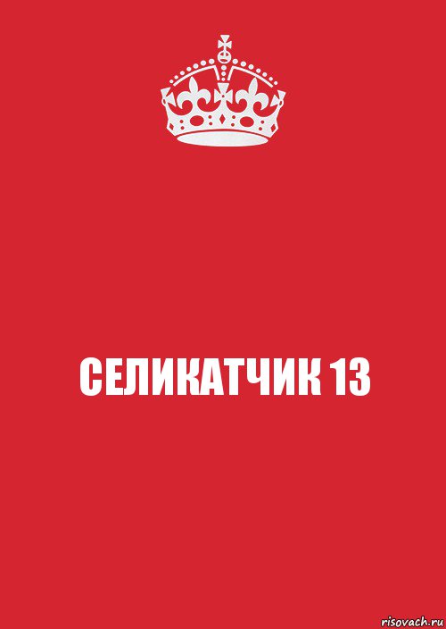 СЕЛИКАТЧИК 13, Комикс Keep Calm 3