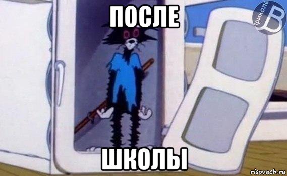 после школы, Мем Кот том