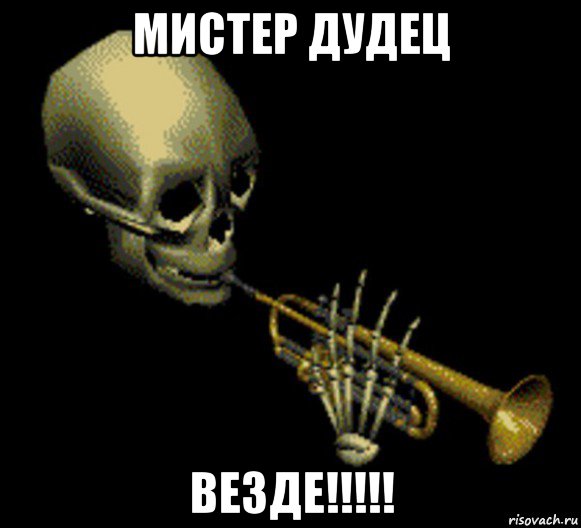 мистер дудец везде!!!!!, Мем Мистер дудец