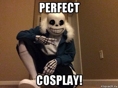 perfect cosplay!, Мем Санс