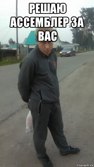 решаю ассемблер за вас 