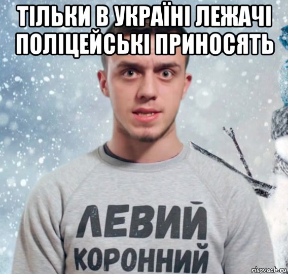 тільки в україні лежачі поліцейські приносять 