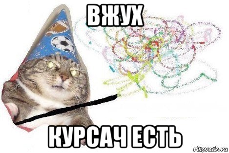 вжух курсач есть, Мем Вжух