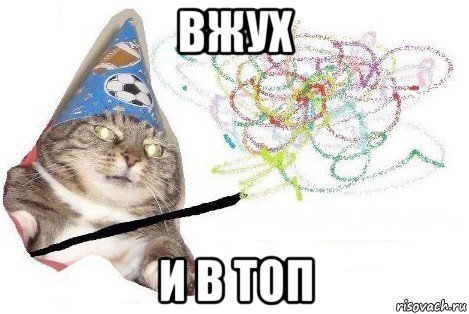 вжух и в топ, Мем Вжух