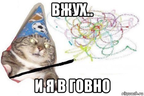 вжух.. и я в говно, Мем Вжух