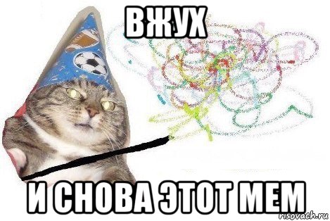 вжух и снова этот мем, Мем Вжух