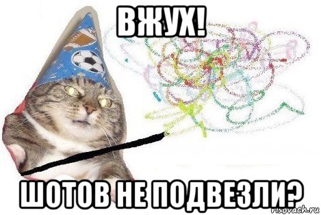 вжух! шотов не подвезли?, Мем Вжух