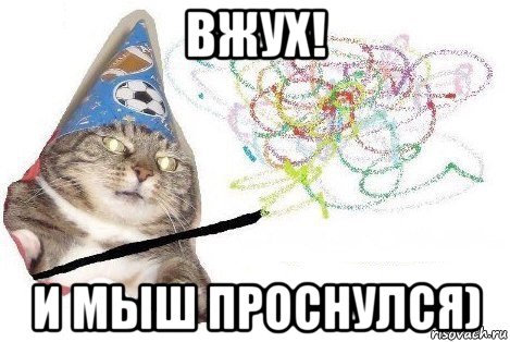 вжух! и мыш проснулся), Мем Вжух