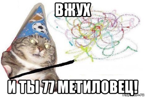 вжух и ты 77 метиловец!, Мем Вжух