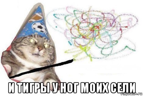  и тигры у ног моих сели, Мем Вжух