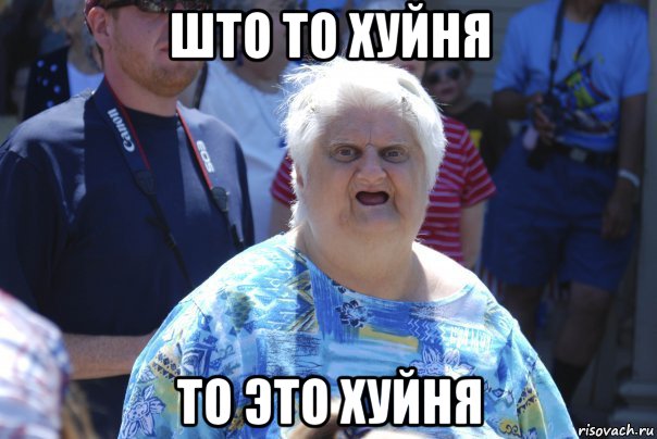 што то хуйня то это хуйня, Мем Шта (Бабка wat)