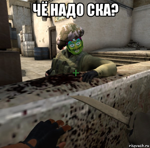 чё надо ска? 