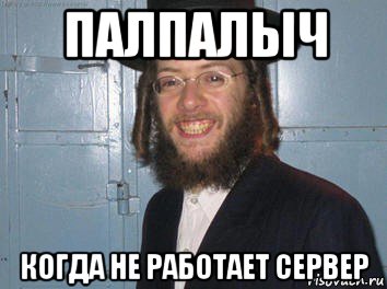 палпалыч когда не работает сервер