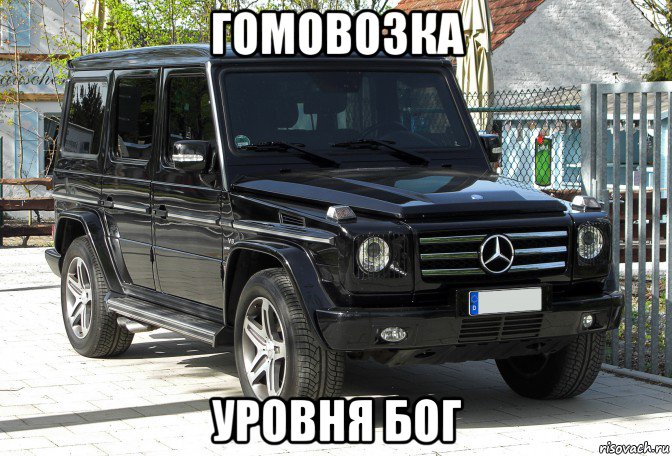 гомовозка уровня бог