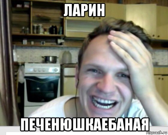 ларин печенюшкаебаная, Мем Ларин