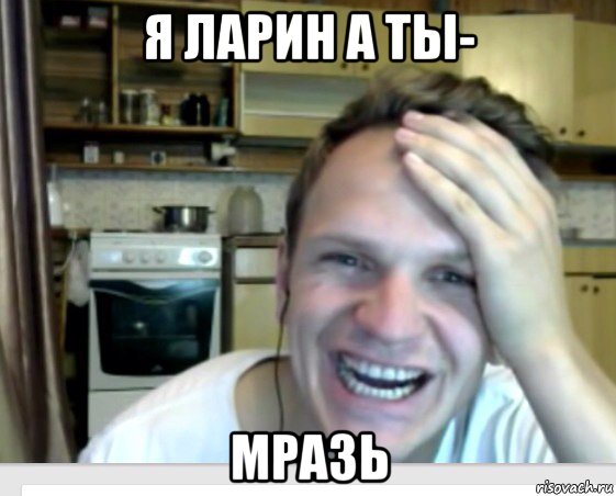 я ларин а ты- мразь, Мем Ларин