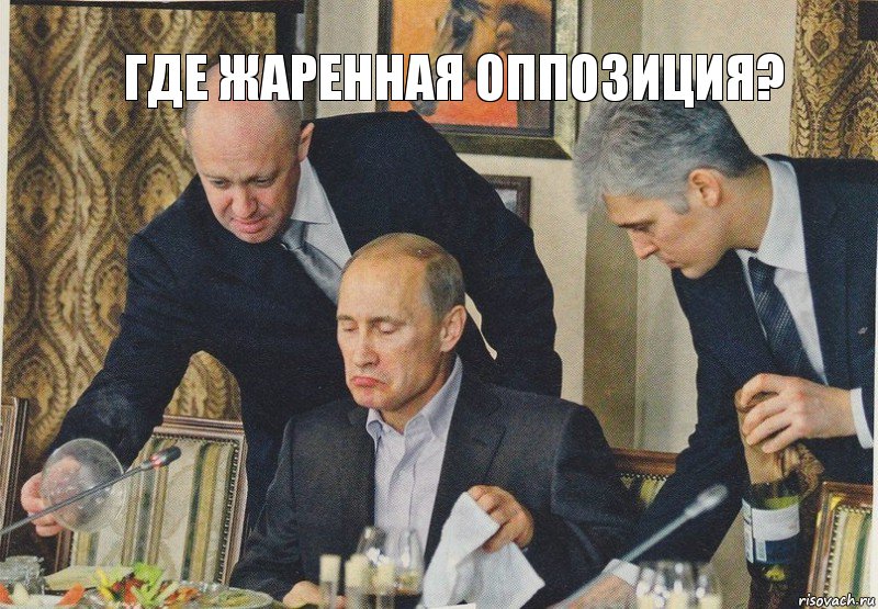где жаренная оппозиция?, Комикс  Путин NOT BAD