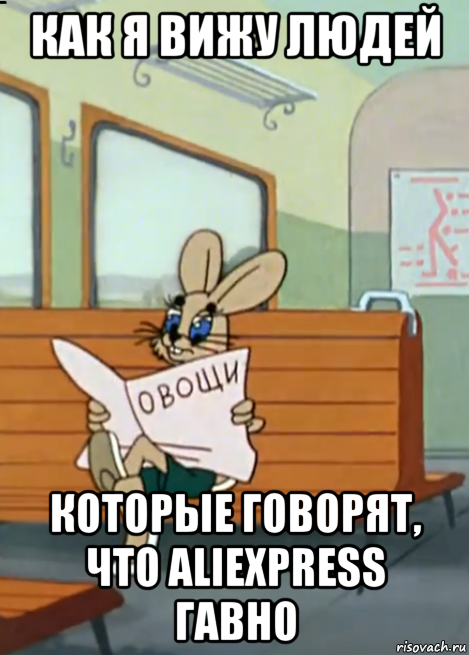 как я вижу людей которые говорят, что aliexpress гавно