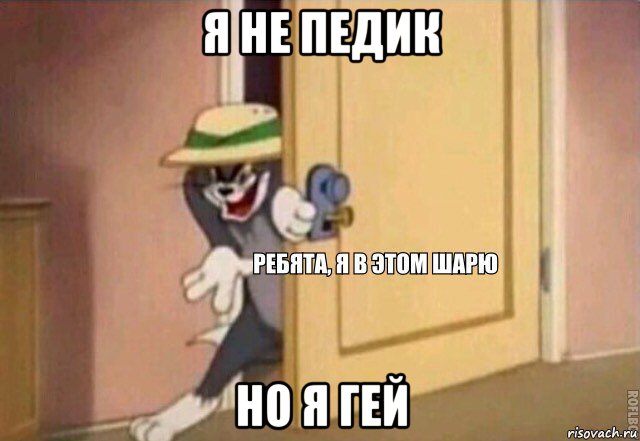 я не педик но я гей, Мем    Ребята я в этом шарю