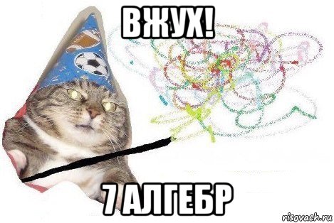 вжух! 7 aлгебр, Мем Вжух