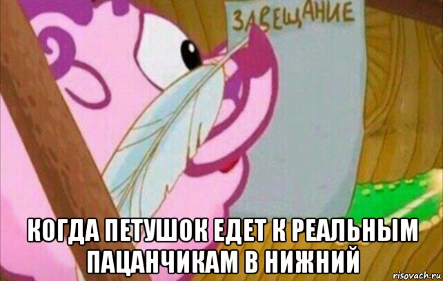  когда петушок едет к реальным пацанчикам в нижний