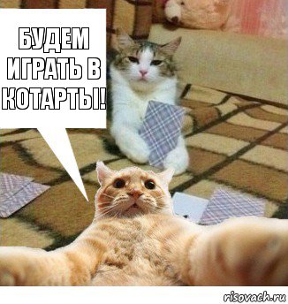 Будем играть в котарты!